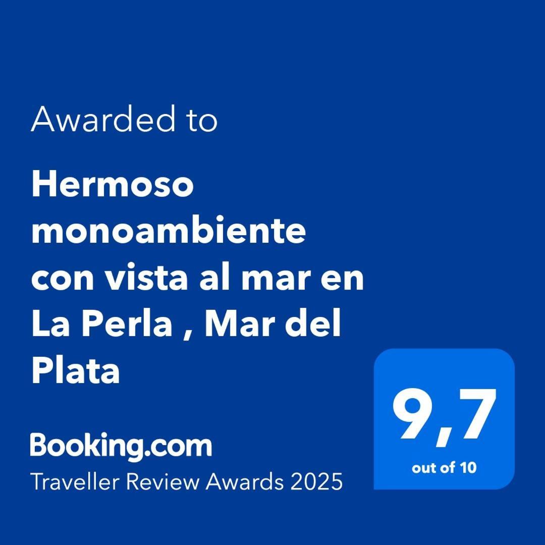 Hermoso Monoambiente Con Vista Al Mar En La Perla , 마르델플라타 외부 사진